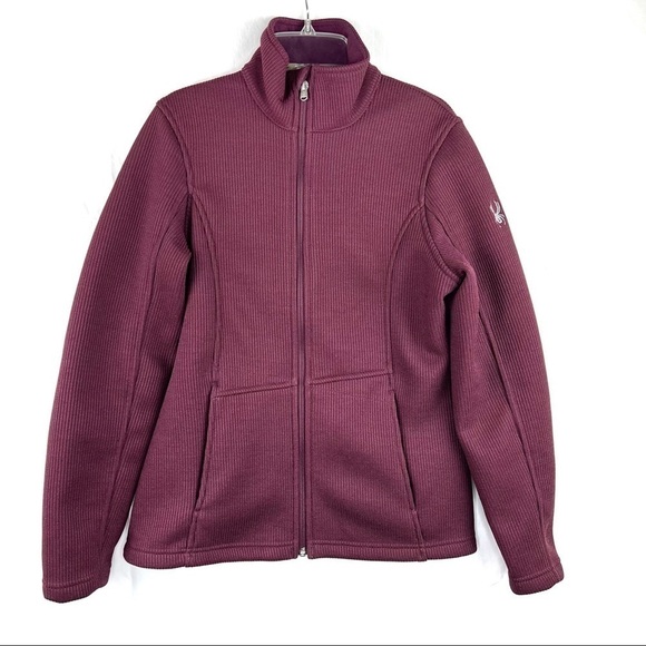 Euc-spyder Endure Stryke Fleece Fini Full Zip, MidWeight, Stretch Sweater Jacket - Picture 1 of 16